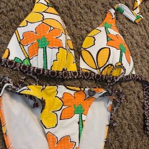 Bikini worn once size med. Bought @boutique in LA